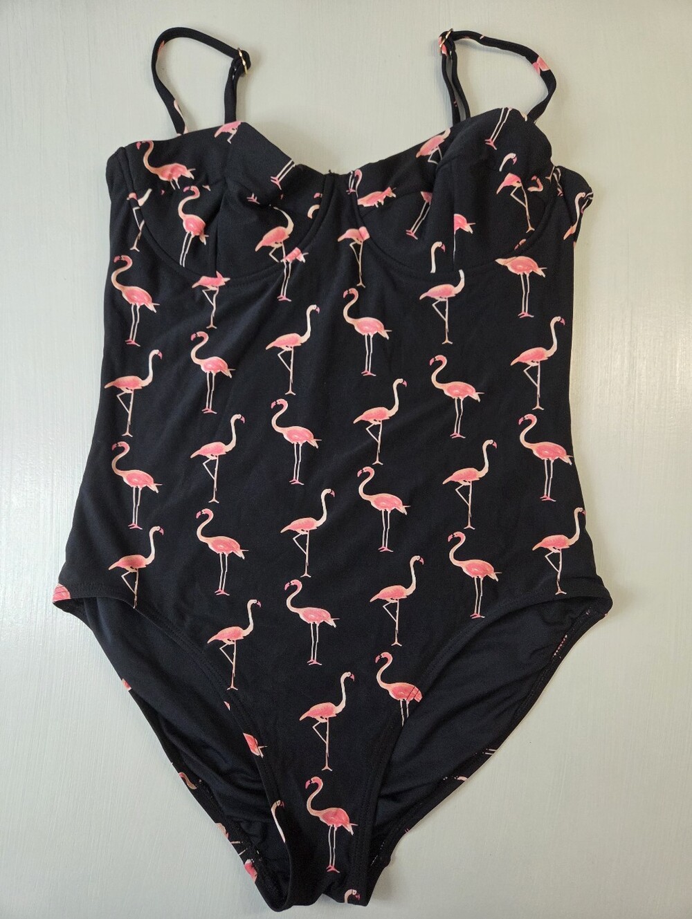 Kate Spade Playa Flamingos One Piece Swimsuit